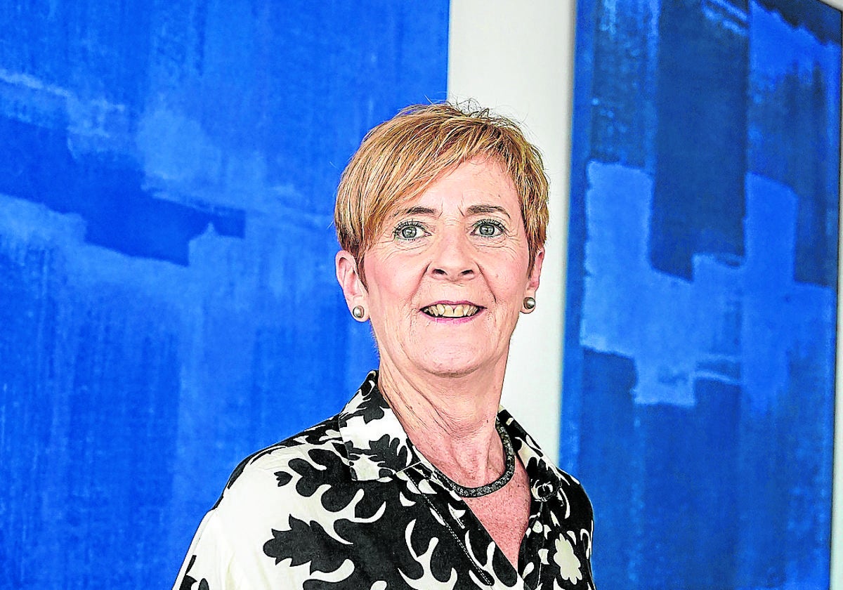 Arantxa Tapia, en la sede de KPMG de Bilbao.