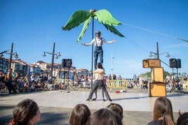 La plaza será uno de los escenarios del festival de Lekeitio.