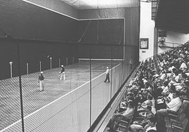 El frontón de Markina.