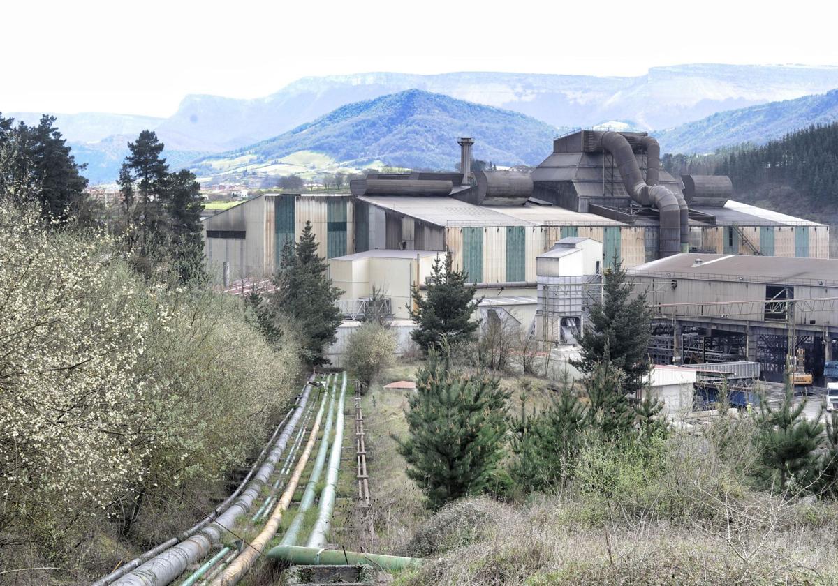 Panorámica de las instalaciones de Tubos Reunidos en Amurrio.