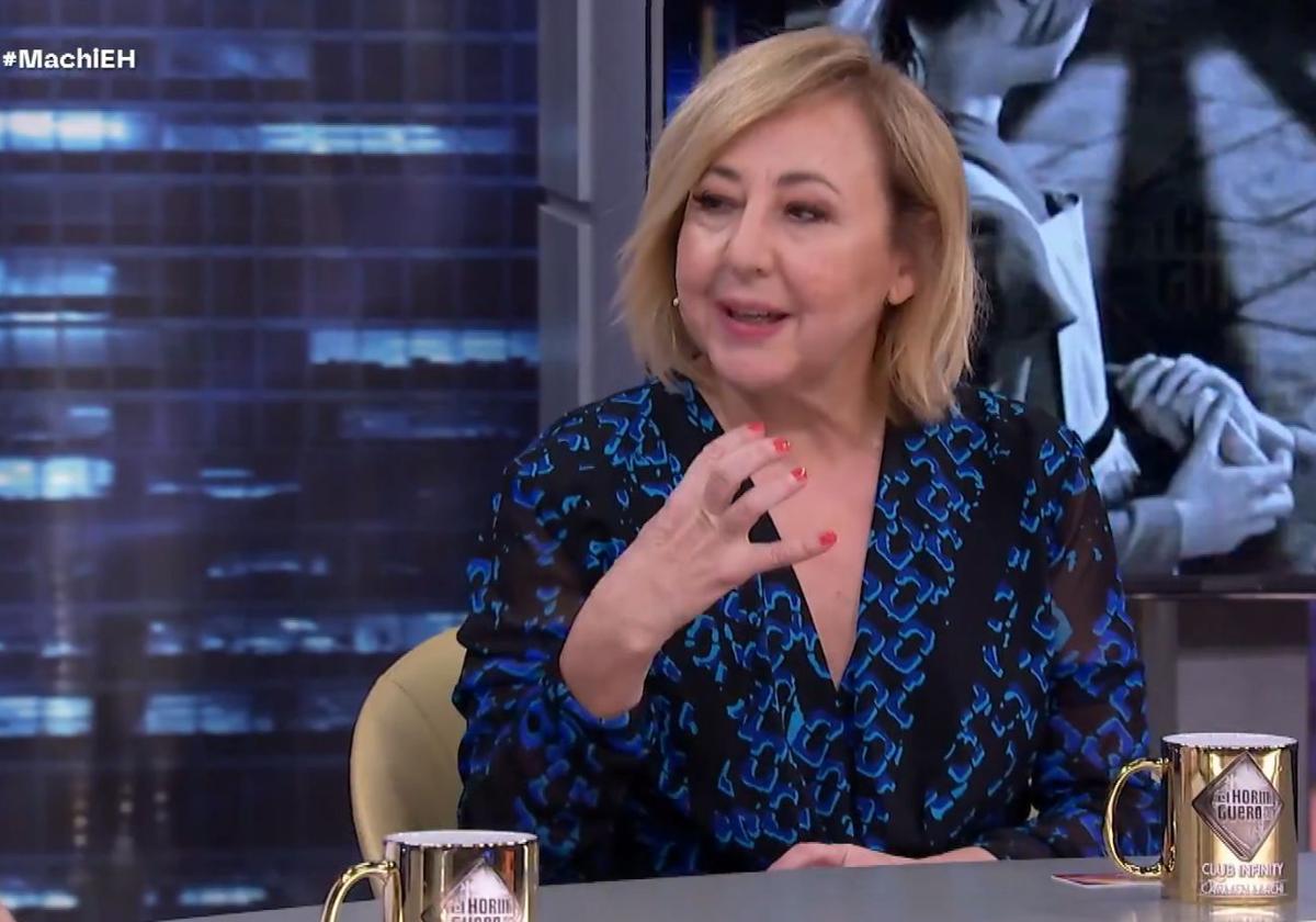 Carmen Machi en El Hormiguero.