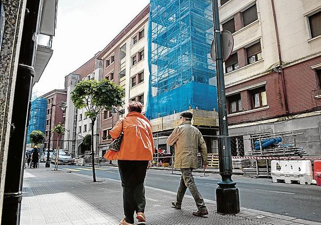 La actuación se realiza en parte de Párroco Unceta.