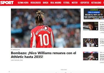 La reacción de la prensa catalana a la renovación de Nico