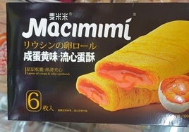 Alerta alimentaría: AESAN retira pasteles procedentes de China por contener huevo y leche no declarados