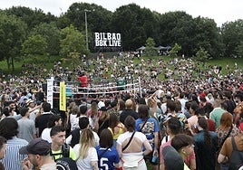 Ambiente durante el festival Bilbao BBK Live del pasado año.