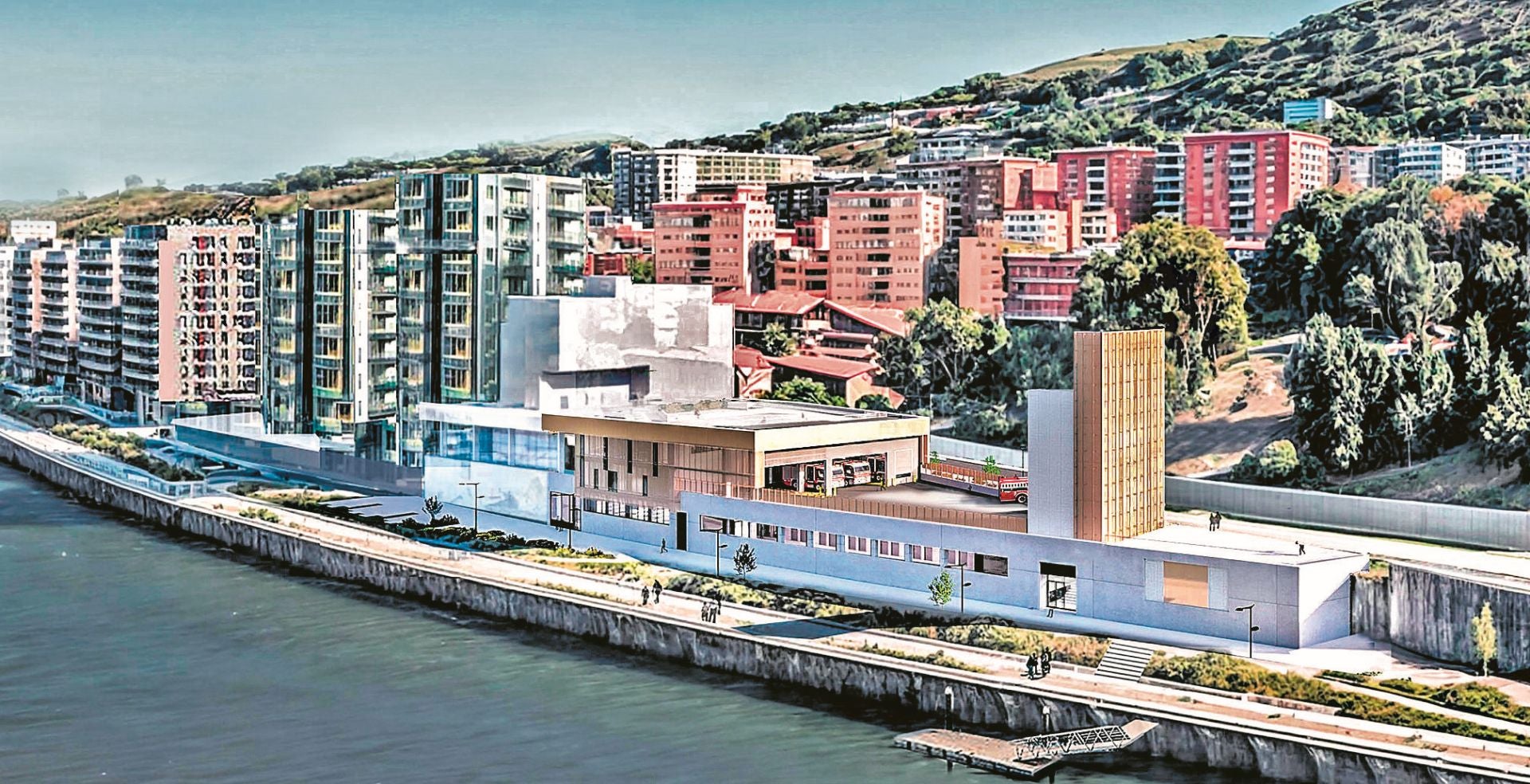 Aspecto que tendrá el futuro parque.