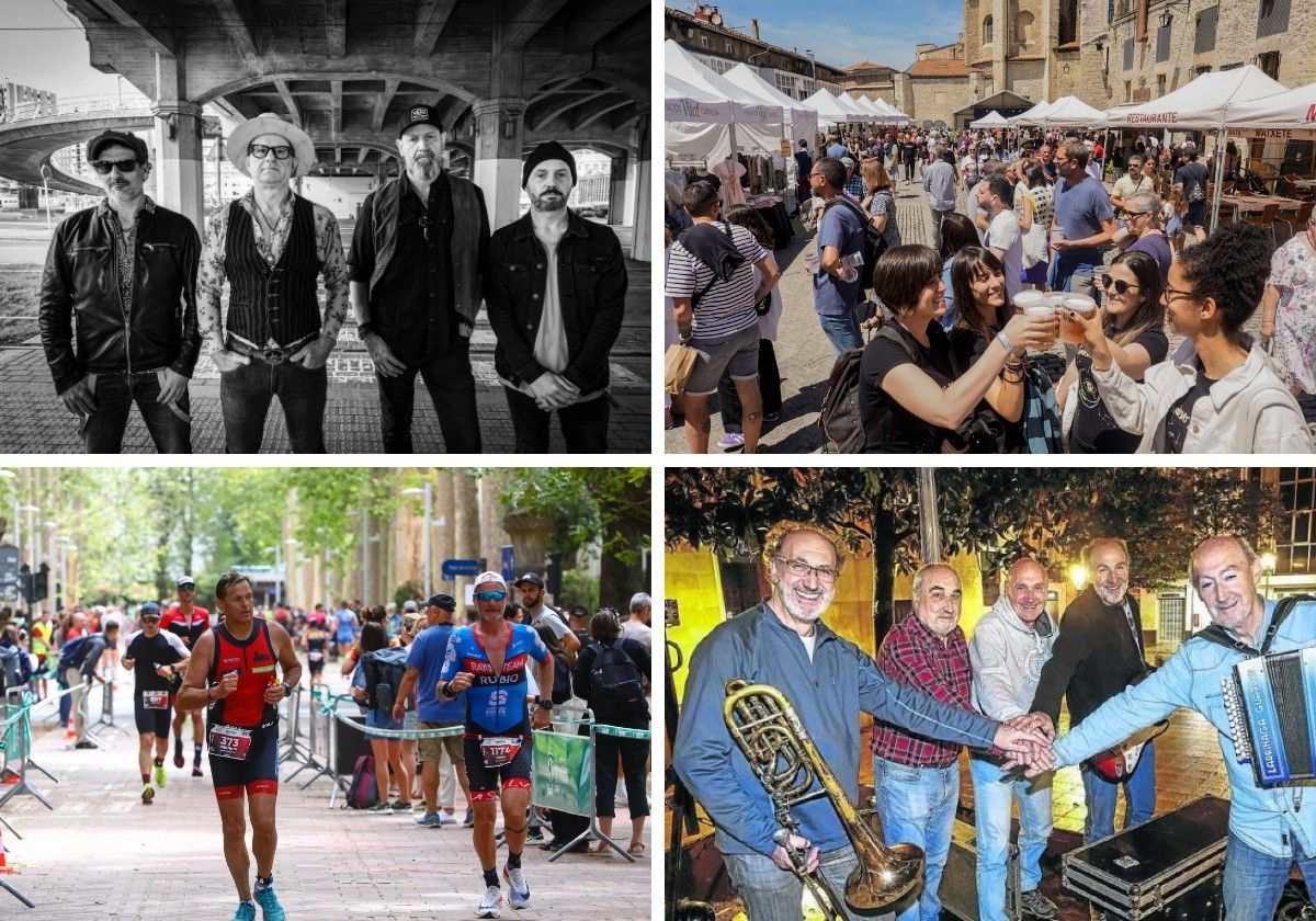 Conciertos, verbenas, cerveza artesana, Ironman... Planes para todos los gustos este fin de semana en Vitoria