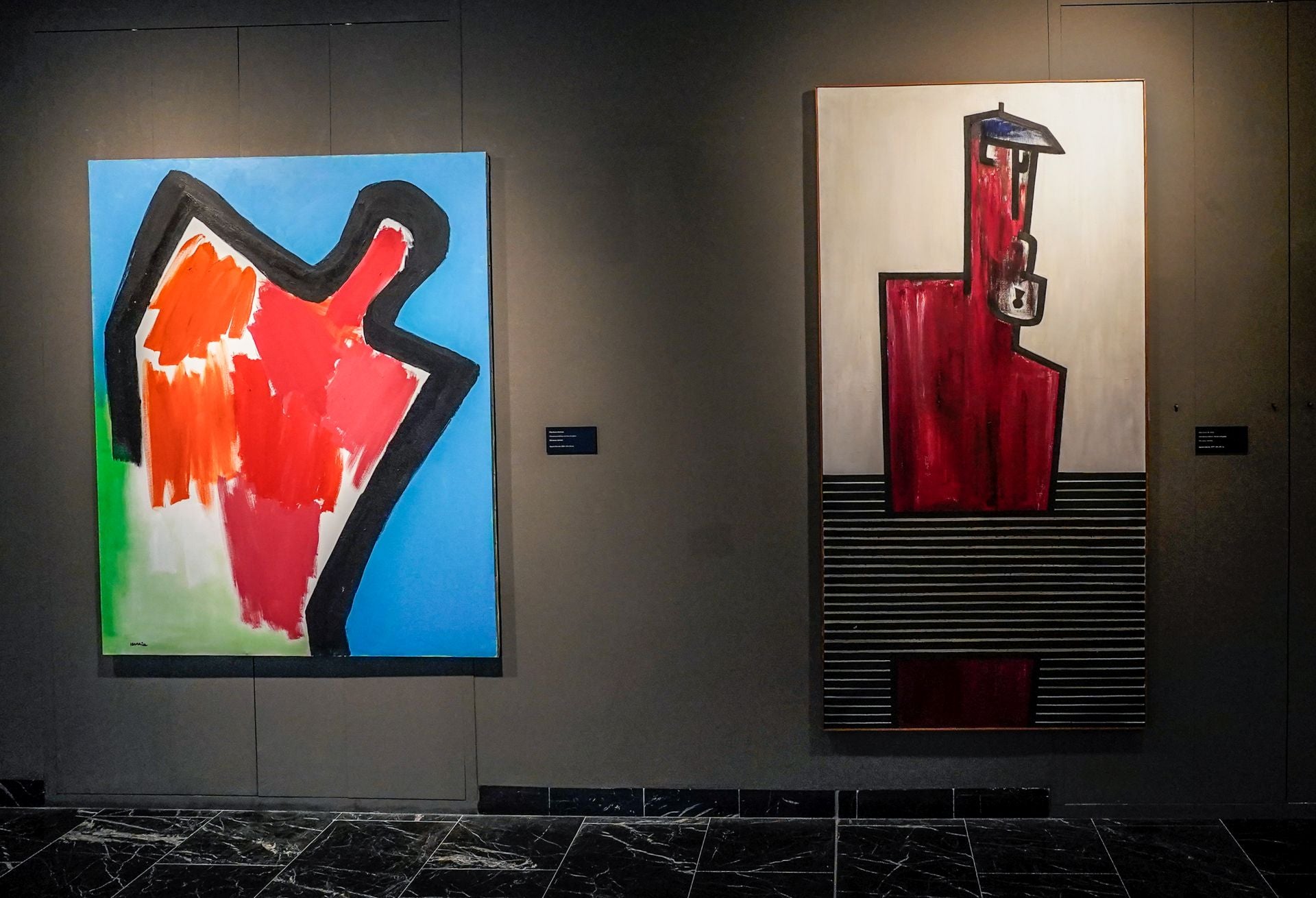 La exposición de Ibarrola en imágenes