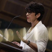 La portavoz del PNV en el Congreso, Maribel Vaquero, este miércoles.