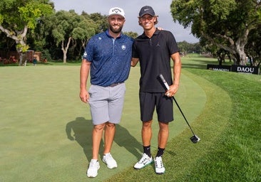 Marcos Llorente alucina con Rahm en Valderrama: «Es una pasada»