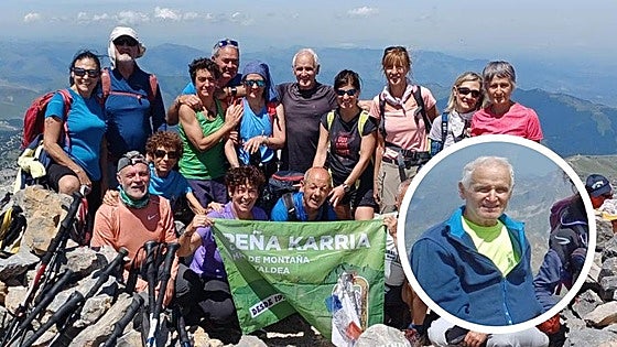 Sinfo, el vitoriano que ascendió 6.000 cimas a partir de los 56 años y ha fallecido en el Gorbea