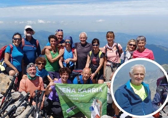 Sinfo, el vitoriano que ascendió 6.000 cimas a partir de los 56 años y ha fallecido en el Gorbea