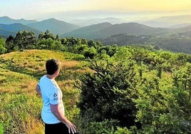 El horizonte es espectacular desde la cima de Malbazar.