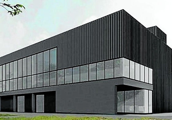 Imagen del futuro edificio que albergará los nuevos estudios de Euskadi Irratia y Gaztea.