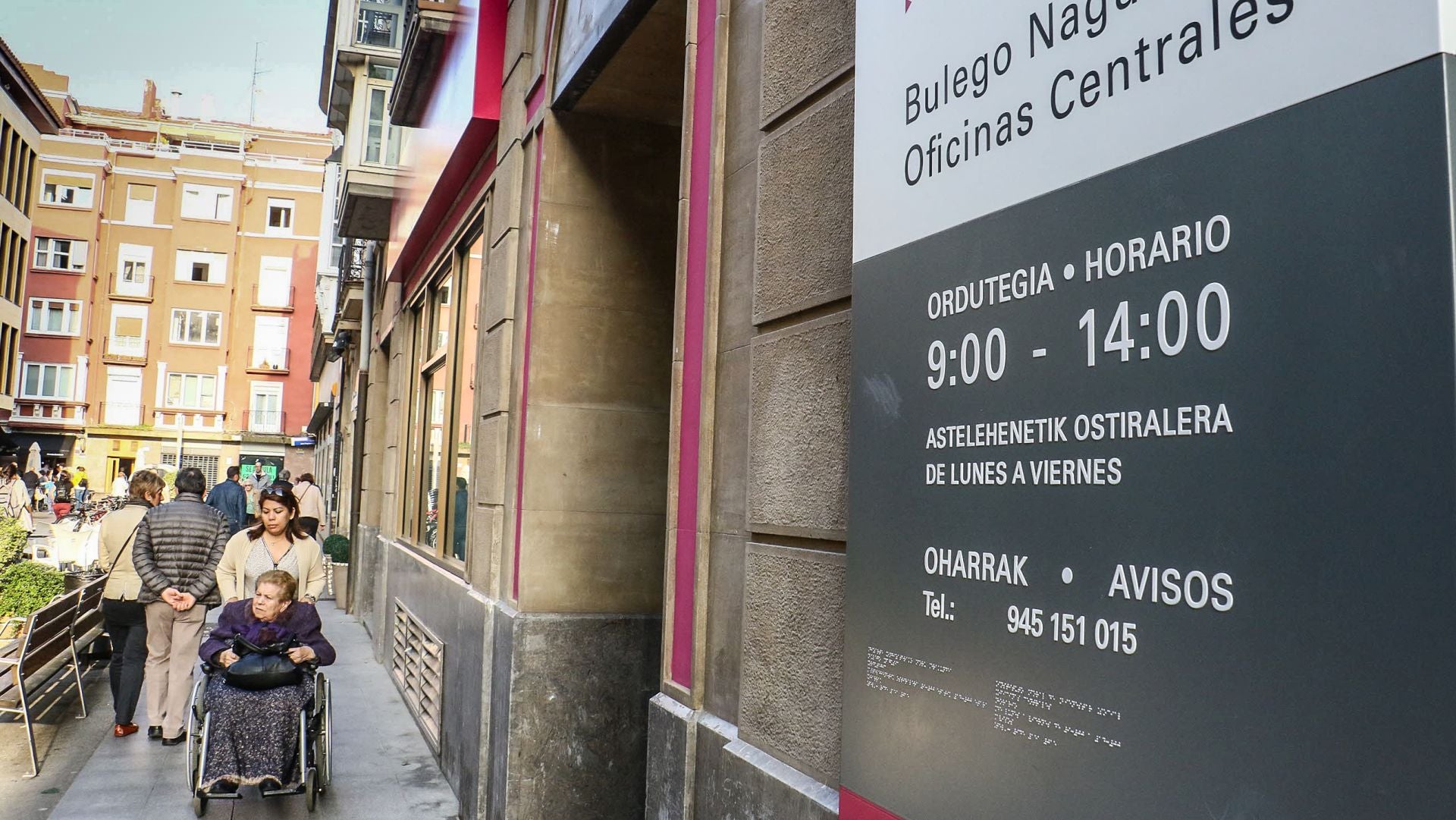 Sede central del IFSB ubicado en la calle San Prudencio de Vitoria.