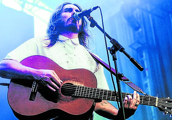 Carlos Ares dio un concierto con muy buena onda.