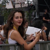 Sofía, la bilbaína que dibuja los conciertos