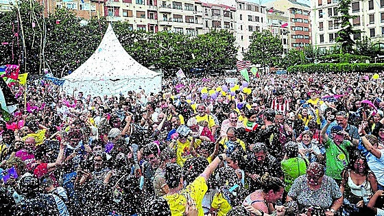 Barakaldo prende la mecha festiva