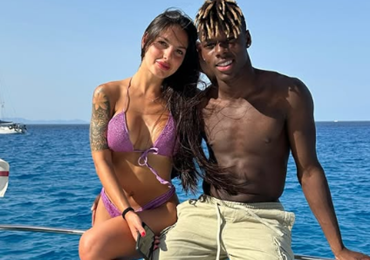 La romántica felicitación de la novia de Nico al futbolista, que cumple 23 años