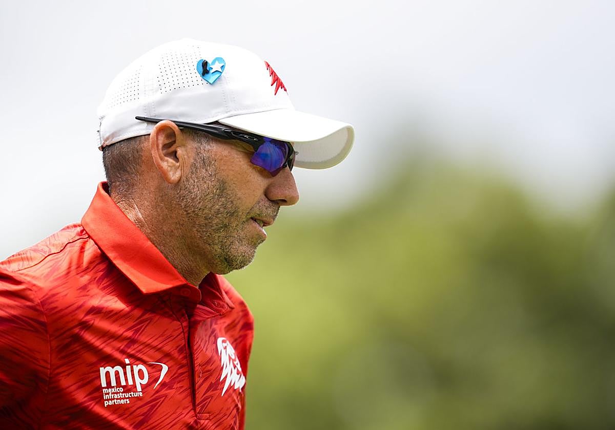 El castellonense, pensativo durante una segunda ronda en la que restó dos golpes para ponerse al par del campo.