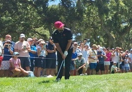 En directo, Rahm se queda con la miel en los labios en Valderrama