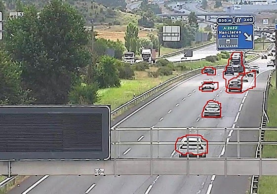 Finalizan las retenciones en la A1 a su paso por Iruña de Oca tras un accidente