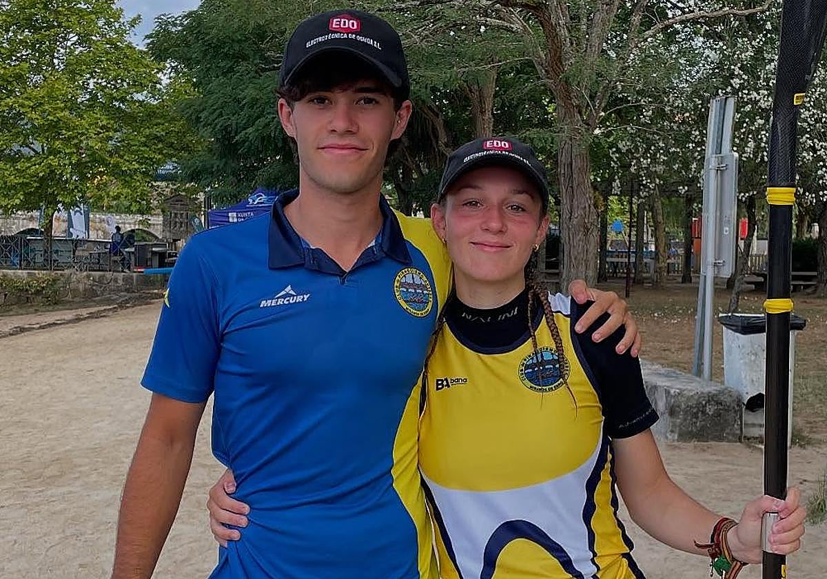 Iker Boe y Marina Giralda.