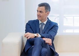 Pedro Sánchez en Moncloa