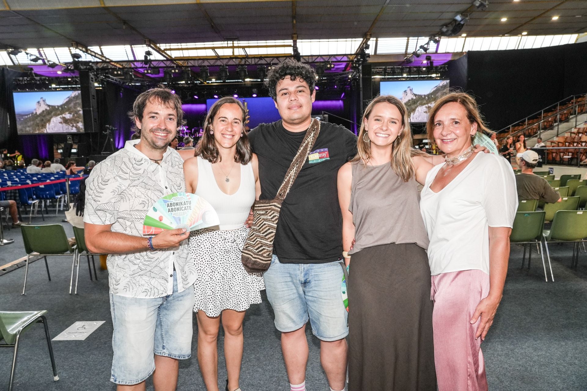 Walter Lerch, Andrea Nieto, Juan Camilo Martínez, Irene Cuesta y Amaia Hernández.