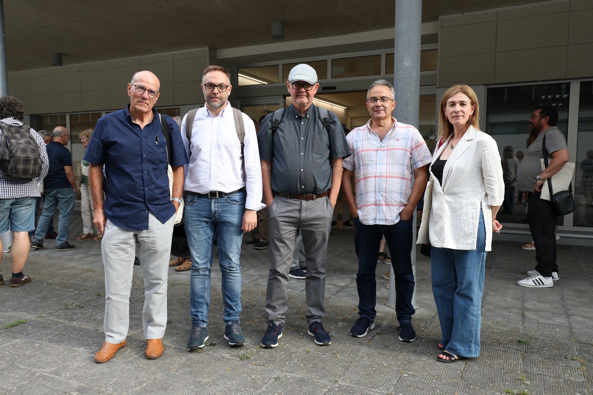 Emilio Alfaro, Eduardo Mateo, Rafael Ruzafa, Mikel Toral e Irene Díaz.