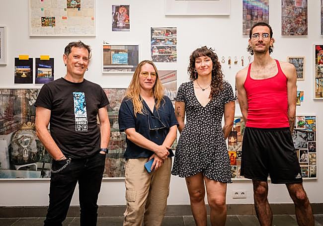 Zigor Urrutia, Miriam Isasi, Maider Varona y Mel Arranz.