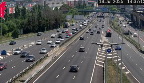 Finalizan las retenciones en la A-8 hacia Cantabria