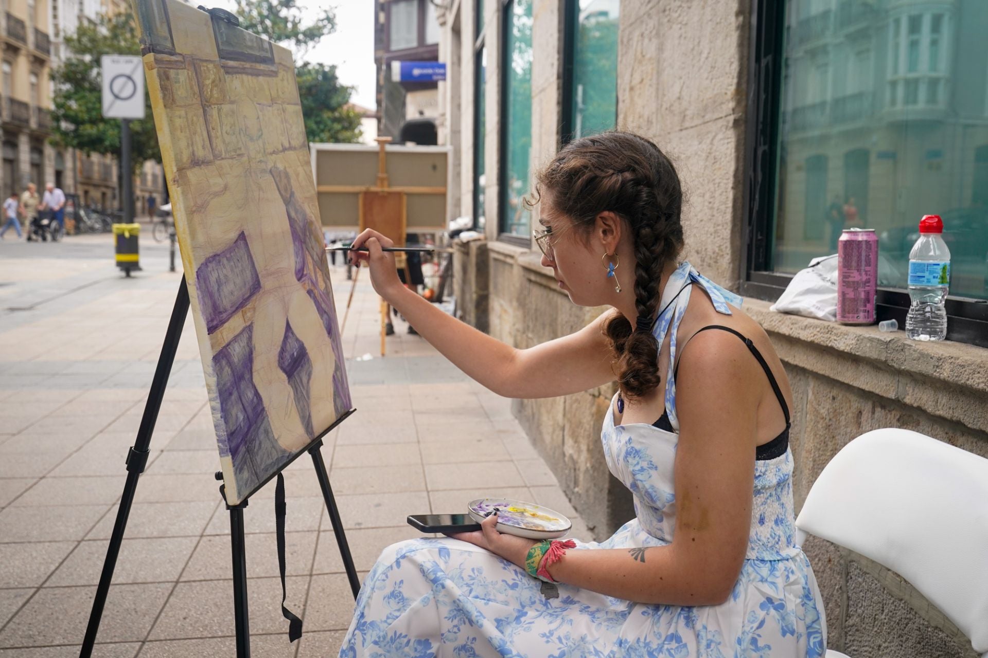La pintura toma las calles de Vitoria