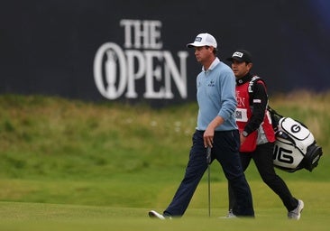 El caddie gallego al rescate de Harris English, que no puede contar en el British con su ayudante por una condena por drogas