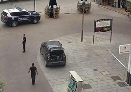 Investigan la muerte de un hombre en plena calle en el centro de Aranda