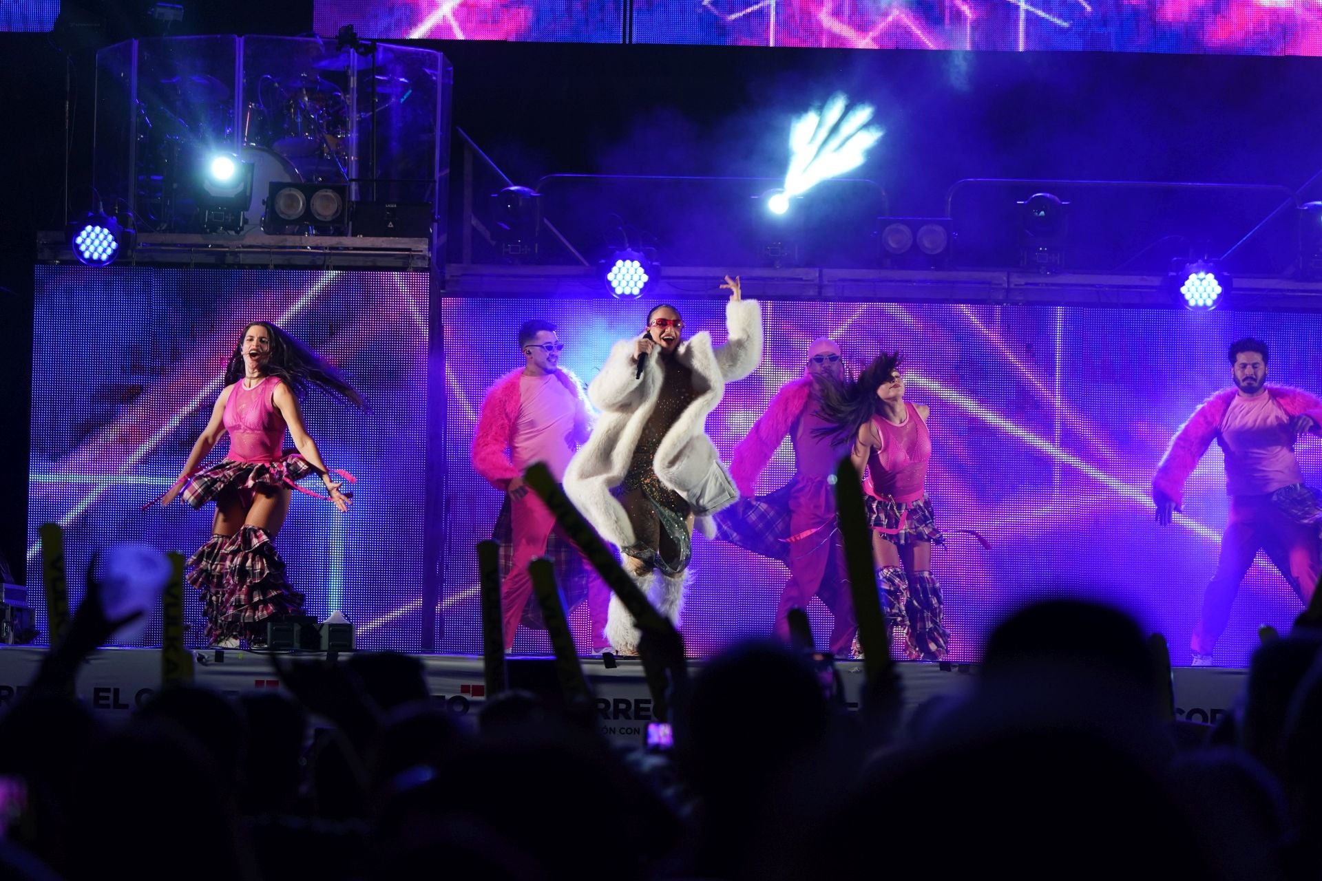 Las mejores imágenes del show de la orquesta Vulkano en Santurtzi