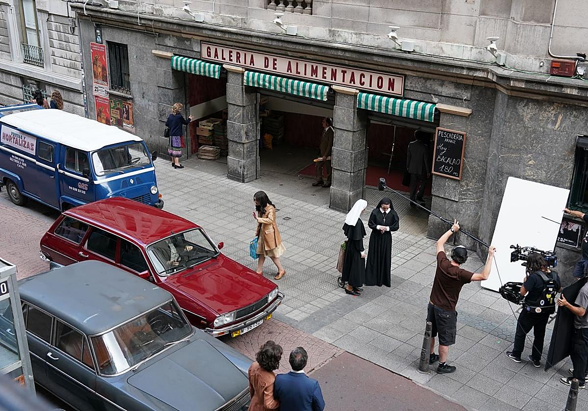 Rodaje de &#039;Ruega por nosotras&#039; en Bilbao