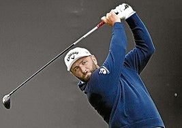 Jon Rahm no se encontró cómodo en el Open de Portrush, donde finalizó en la posición 34.
