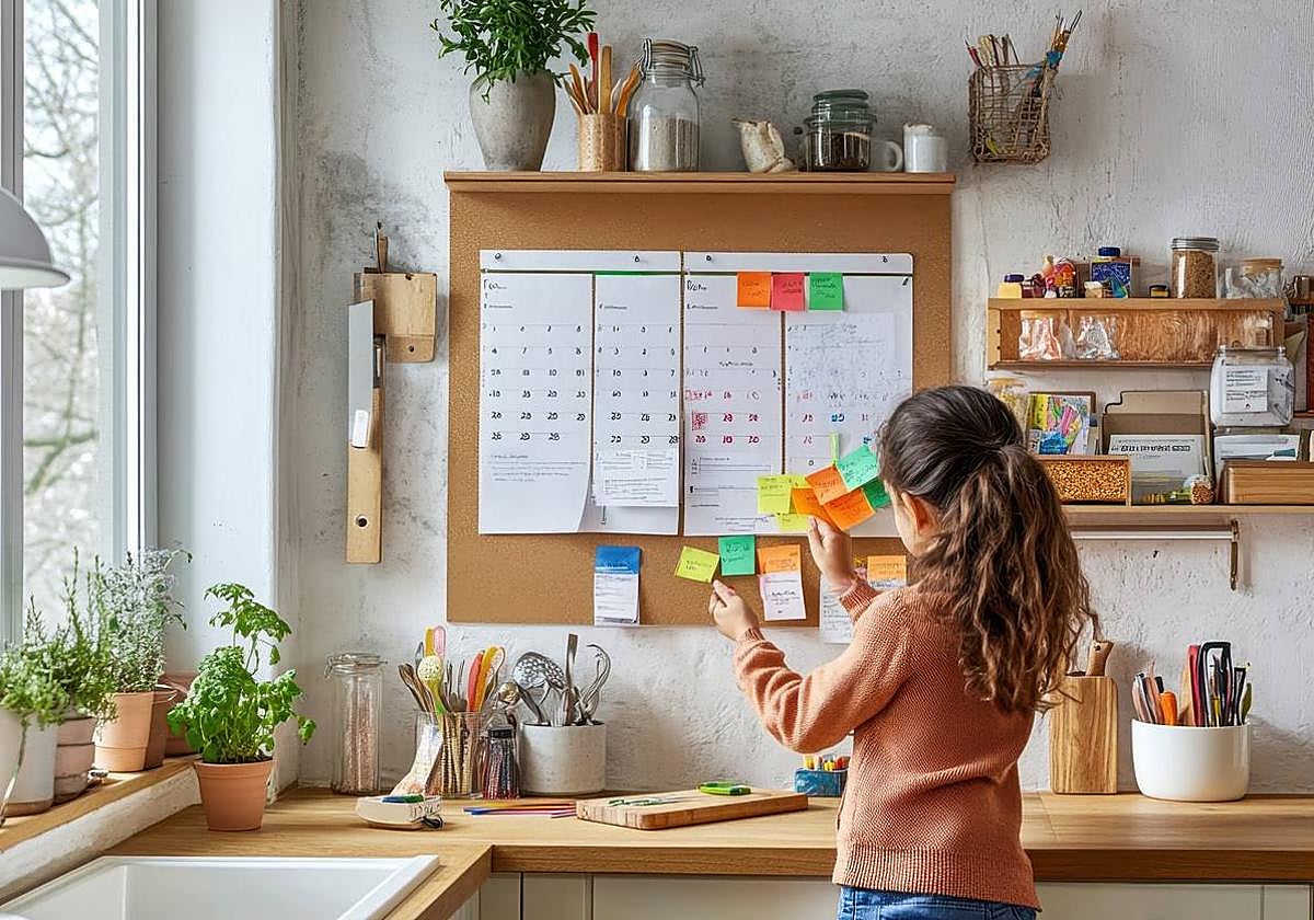 Uno para todos y todos para uno: el calendario familiar