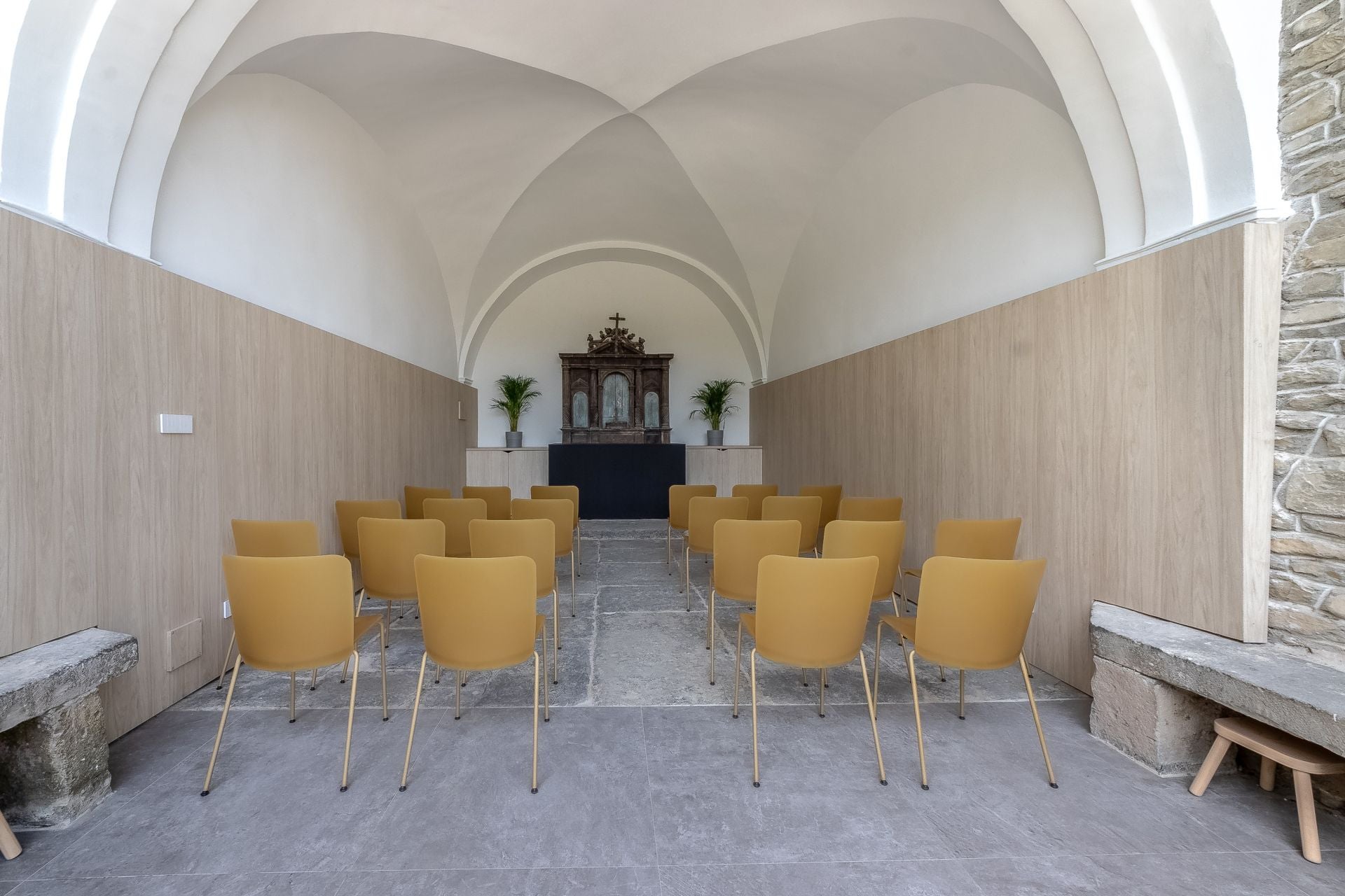 Una ermita del siglo XVI renace como centro social para los 50 vecinos de un pequeño pueblo a media hora de Bilbao
