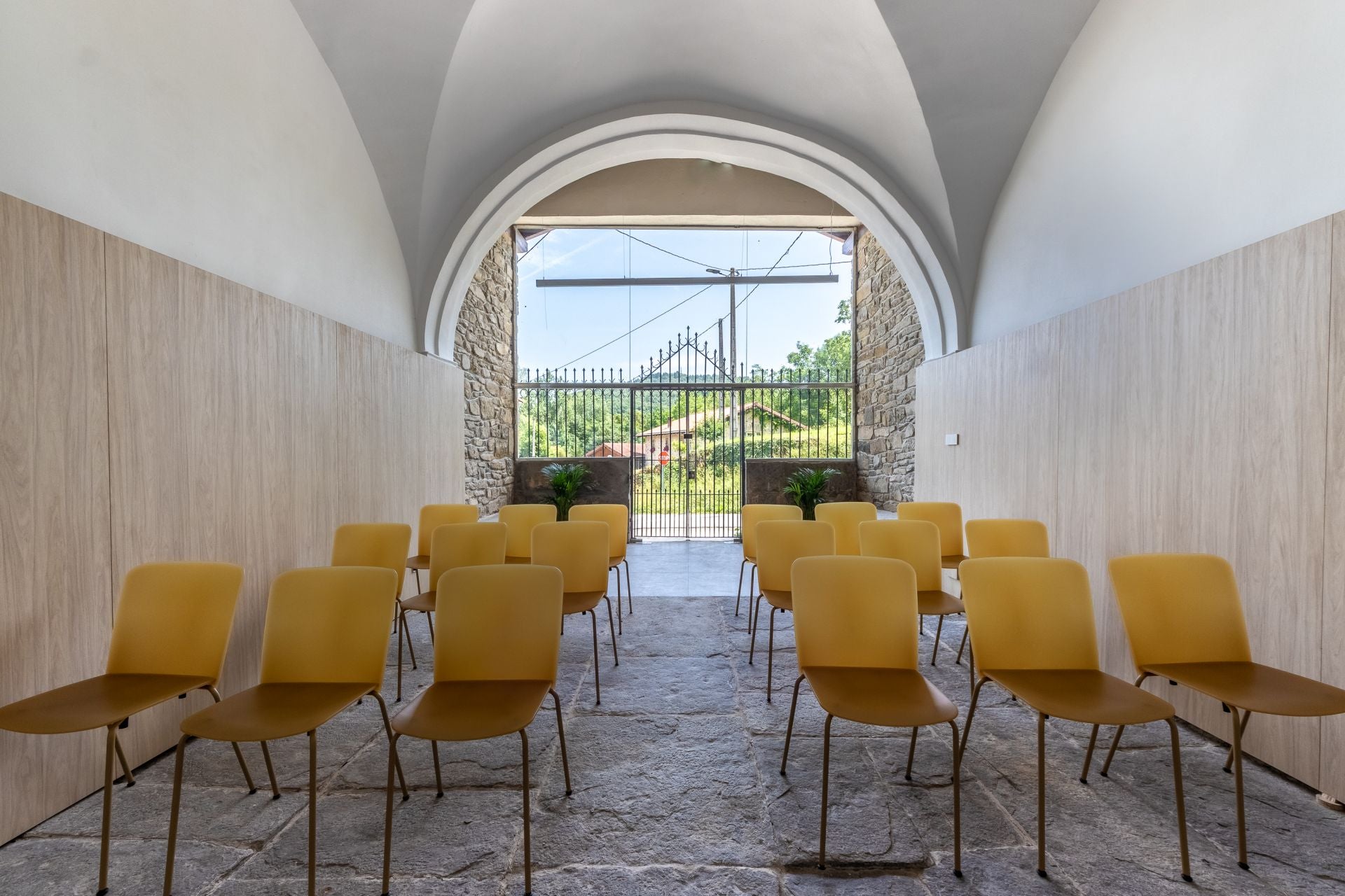 Una ermita del siglo XVI renace como centro social para los 50 vecinos de un pequeño pueblo a media hora de Bilbao