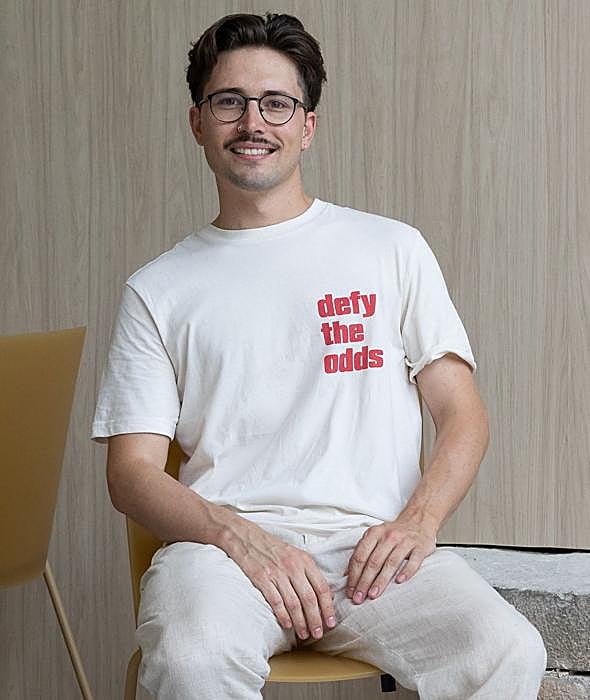 El diseñador de interiores Andoni Díaz.