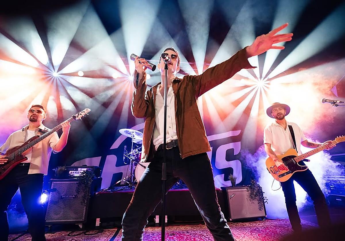 La banda The Chulos en una actuación.