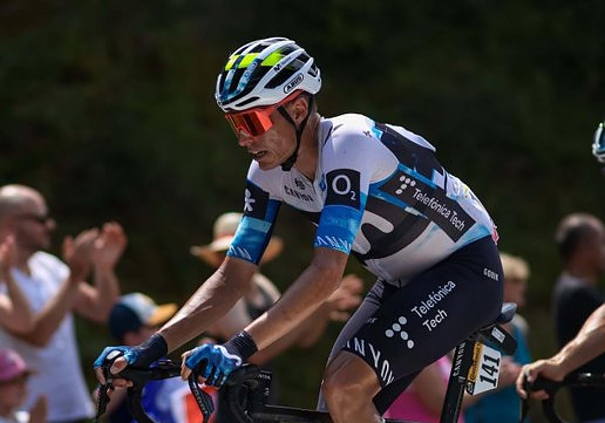 Enric Mas se queda sin gas en el Mont Ventoux