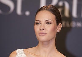 Jessica Bueno, en la presentación de la nueva colección de St Patrick en Barcelona