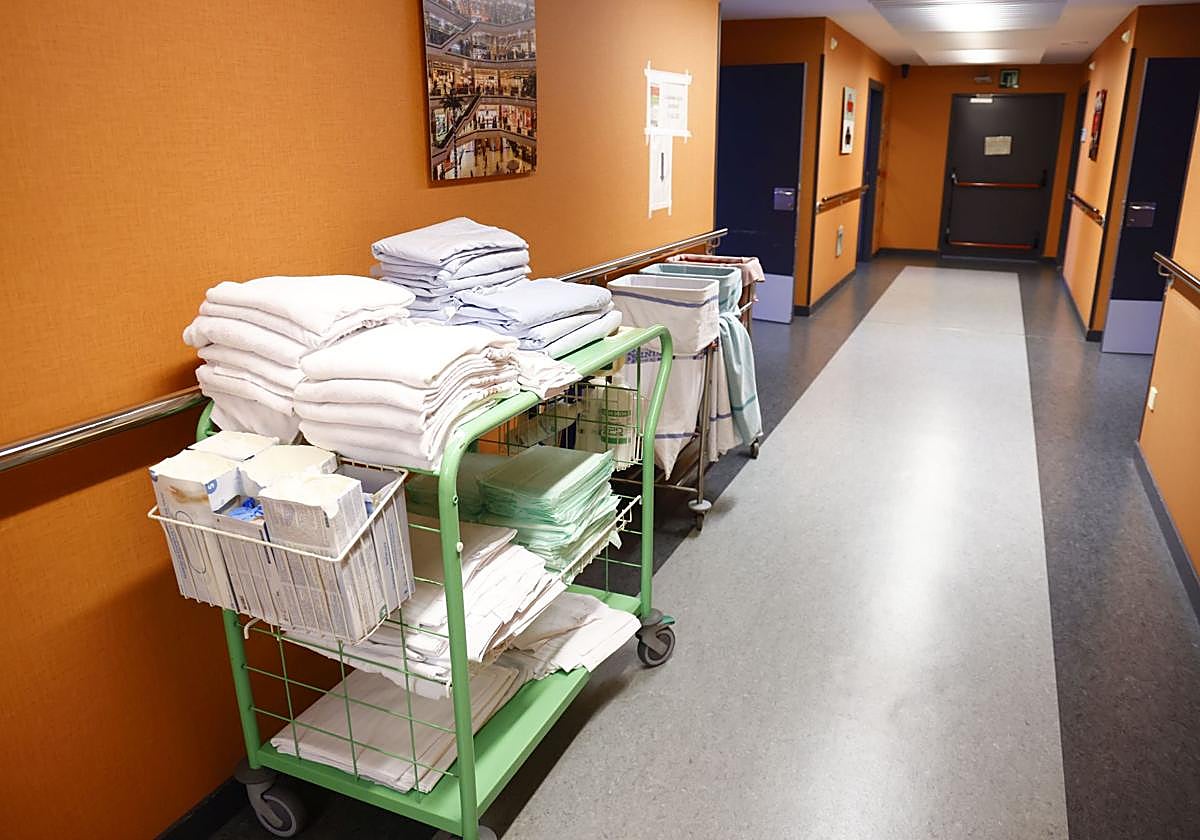 Vista de una residencia.