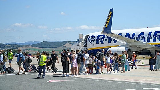 El aeropuerto de Vitoria sella la continuidad de Ryanair hasta 2028