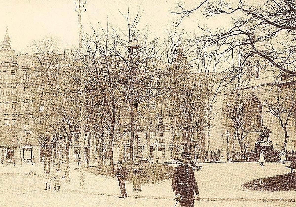 La iglesia de San Vicente.