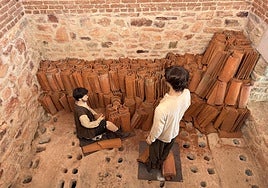 Las instalaciones cuentan con un horno original, herramientas y propuestas didácticas para todos los públicos.