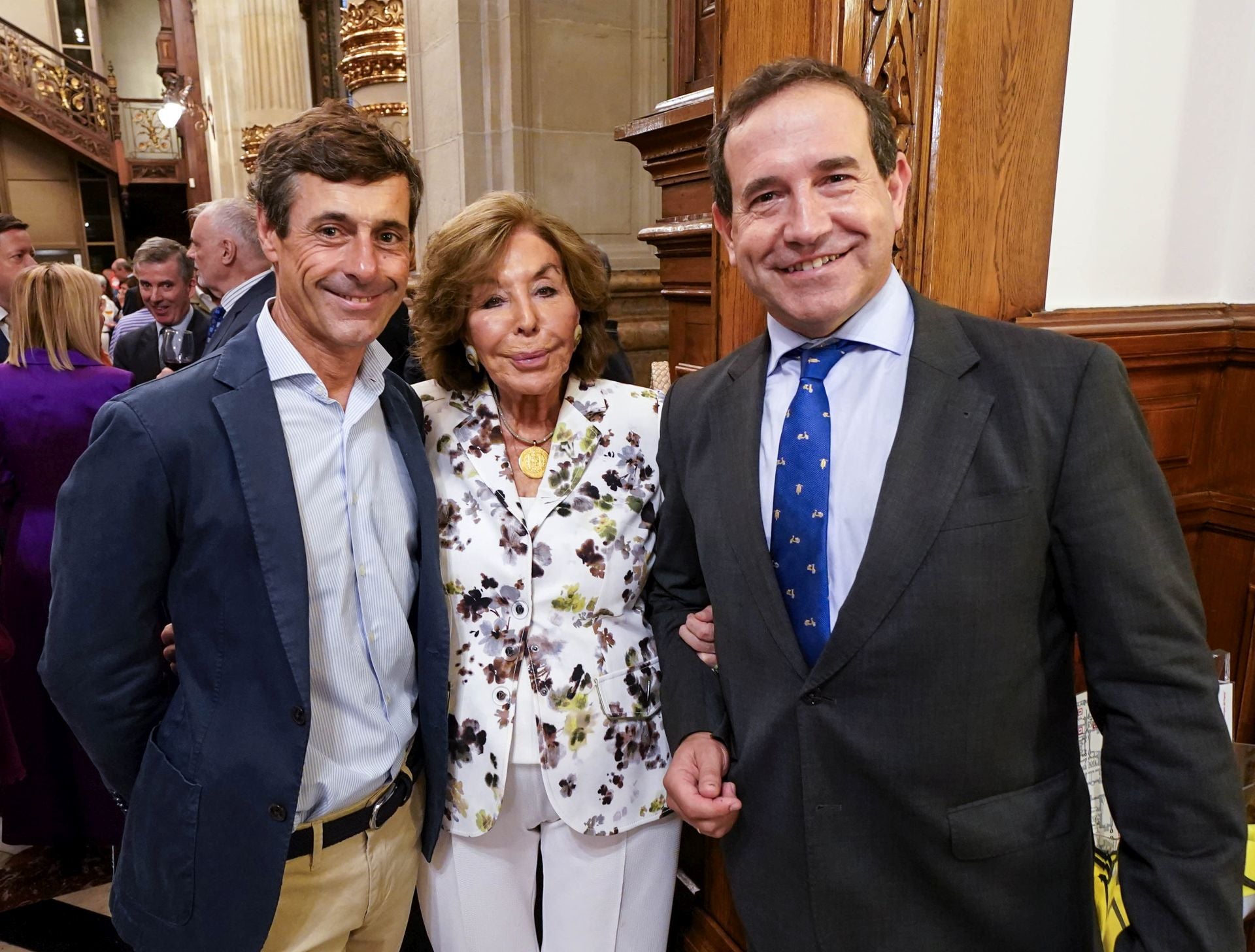 Diego Pagadigorria, Pilar Aresti y Eduardo Andrade. 